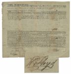 Declaration of Independence Signer William Floyd Document Signed