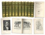 1890 Ten Volume Set of Abraham Lincoln: A History