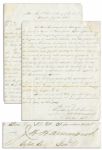 William T. Shermans Civil War Orders Handwritten by His Assistant Following the Battle of Memphis -- ...All houses inside the new Fort must be forthwith vacated by families...