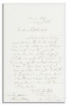 Naval Commodore & Diplomat Matthew C. Perry Autograph Letter Signed