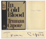 Truman Capote In Cold Blood Signed First Edition, First Printing -- With PSA/DNA COA