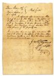 Confederate Statesman Judah Benjamin Document Signed -- ...It is admitted that at and before and since the sale of the slaves...
