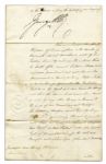 George IV Document Signed as Prince Regent for King George III