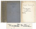 Margaret Mitchell Signed First Edition of Her Novel Gone With The Wind -- Signed 2 October 1936