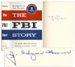 J. Edgar Hoover signed The FBI Story: A Report to the People