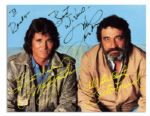 Michael Landon Signed Postcard From Highway to Heaven  -- Fine