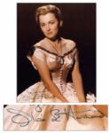 Gorgeous Olivia de Havilland Signed Color Photo