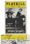 Katharine Hepburn Signed Playbill From Her Tony-Nominated Role in Broadway Show West Side Waltz