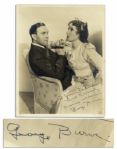 George Burns & Gracie Allen Signed 8 x 10 Photo