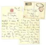 Queen Elizabeth II Autograph Letter Signed One Month Before She Was Crowned Queen -- To U.S. Ambassador Lewis Douglas: ...I am so grateful to you both for your kind thought of me...