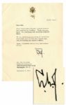 Lyndon B. Johnson Typed Letter Signed -- To Famous Cartoonist Gib Crockett