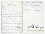 Rutherford B. Hayes Autograph Letter Signed Regarding the Omaha Slander Story on Liquor Trafficking -- ...the abuse of certain people is virtually commendation...
