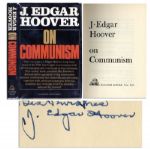 "J. Edgar on Communism" Signed by the Infamous FBI Director