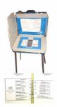 Rare Palm Beach Florida 2000 Voting Machine Used in Bush v. Gore -- 22 x 18 x 5 -- With Unused Test Ballot & Instructions