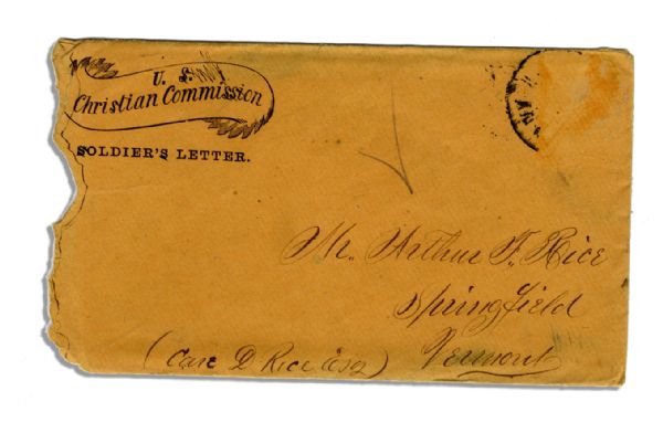 Civil War Letters by 16th Vermont Infantry Soldier -- ''...They made a raid...and captured a number of the cavalry pickets and killed a scout, and four privates...'