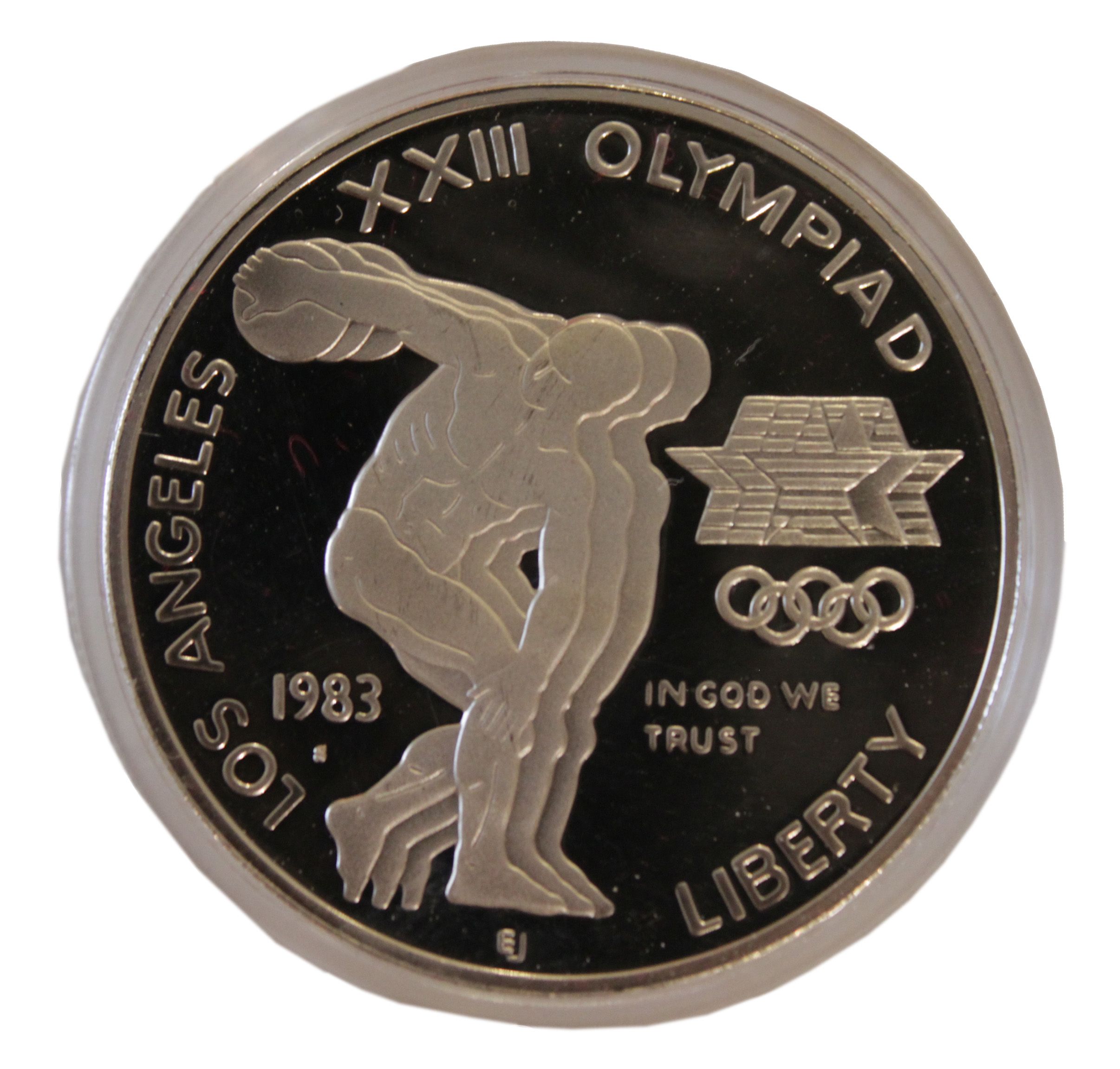 Item Detail - 1984 Los Angeles Olympic Games Commemorative Silver