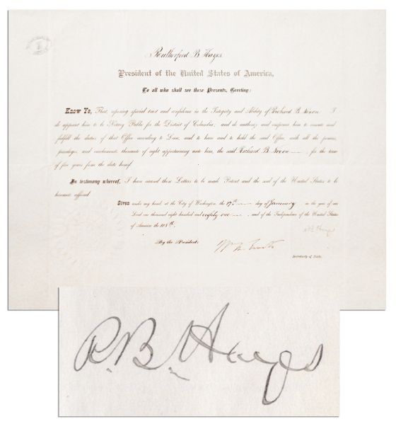 Rutherford B. Hayes Appoints Richard Nixon!