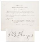 Rutherford B. Hayes Appoints Richard Nixon!