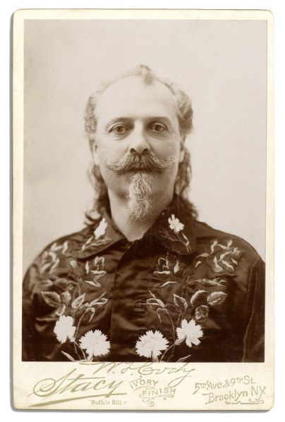 Buffalo Bill Cabinet Card Photo