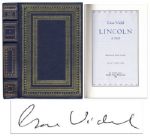 Gore Vidal Lincoln Signed -- Limited First Edition