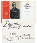 Edward VIII and Wallis Simpson Signed The Windsor Years / The Life of Edward