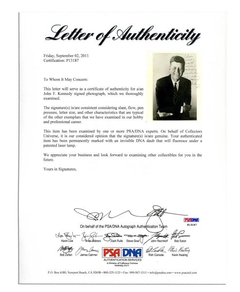 Joe Kennedy Signed Autographed 8X10 Photo USA American Senator SASIGNED COA