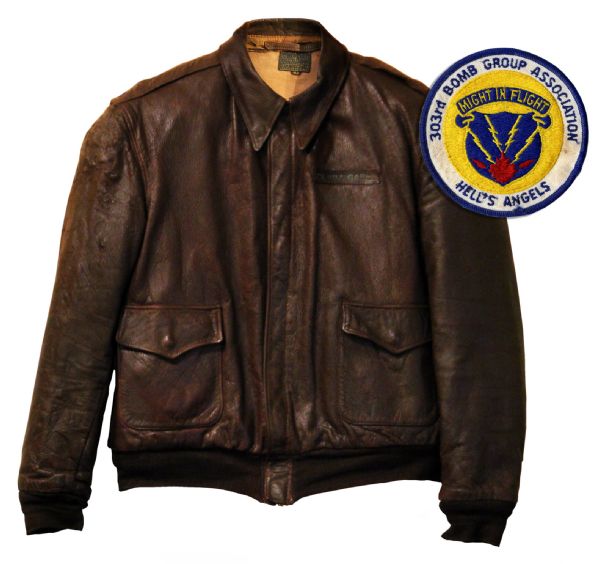 Clark Gable Leather Flight Jacket From the U.S. Army Corps