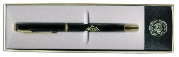 Bill Clinton Signed Letter as President & Bill-Signing Pen -- 1996 -- With PSA/DNA COA