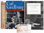 Carl Sandburg Biography Signed by Both Sandburg and Biographer Harry Golden -- Millions of Americans...Know and Love Carl Sandburg