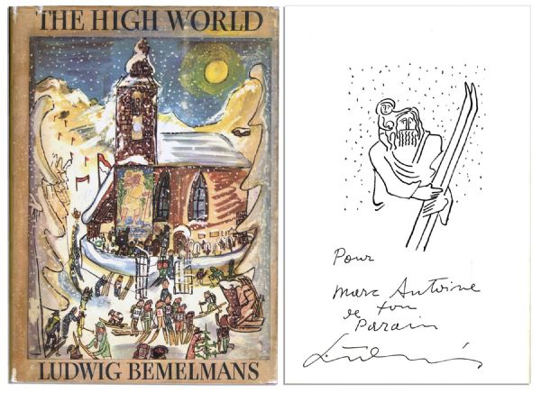 Ludwig Bemelmans Signed First Edition of ''The High World''