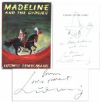 Madeline and the Gypsies Signed With Drawing of Madeline -- Scarce Piece by Author Ludwig Bemelmans