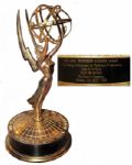 Emmy Statuette for 1972-1973 Season of The Electric Company Childrens Program