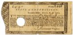 African American Soldiers Pay Record -- Dated 1782 for Service in the Revolutionary War