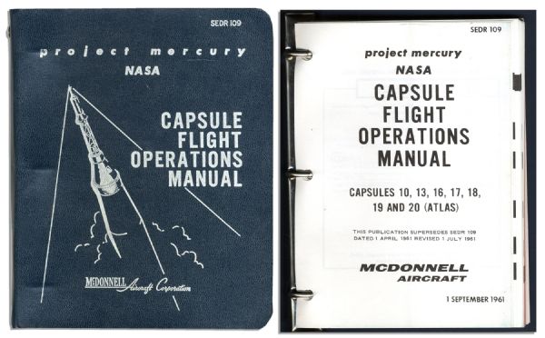 Original Project Mercury Flight Manual!