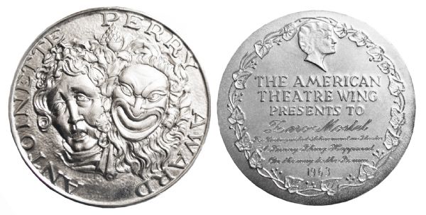 Zero Mostel's 1963 Tony Award for ''A Funny Thing Happened On the Way to the Forum''