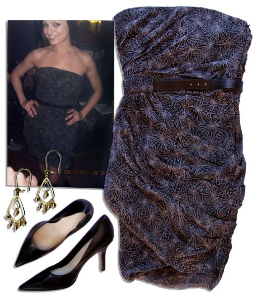 Mila Kunis Dress & Shoes Worn in 2012 Film, ''Ted'' -- With MRC Studio COA