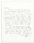 General Dwight Eisenhower Autograph Letter Signed to His Wife, Mamie -- ...so much Ive missed by not having you with me -- Lord, how I miss you...