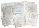 Archive of Personal Letters Signed by Academy Award Winning Actress Mary Astor -- ...Doubleday is a sort of MGM of the publishing business...a big volume, and...lack of personal attention...
