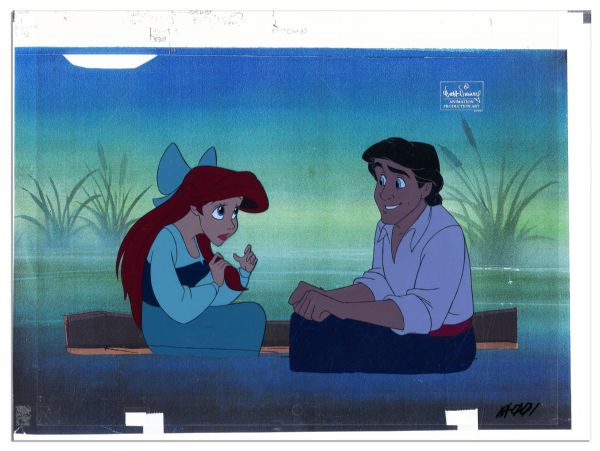 Original Disney Animation Cel From ''The Little Mermaid''
