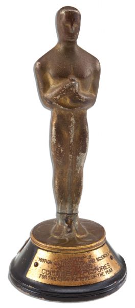 1935 Oscar Statue Made by Columbia Pictures