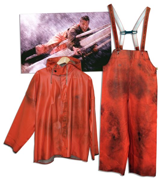 George Clooney's Screen-Worn Oilskin Costume From 2000 Disaster Film, The Perfect Storm
