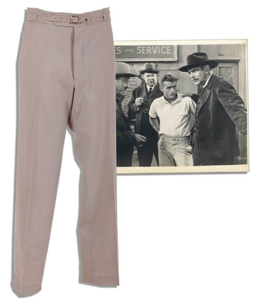 James Dean Costume Auction James Dean Screen-Worn Pants From ''East of Eden''