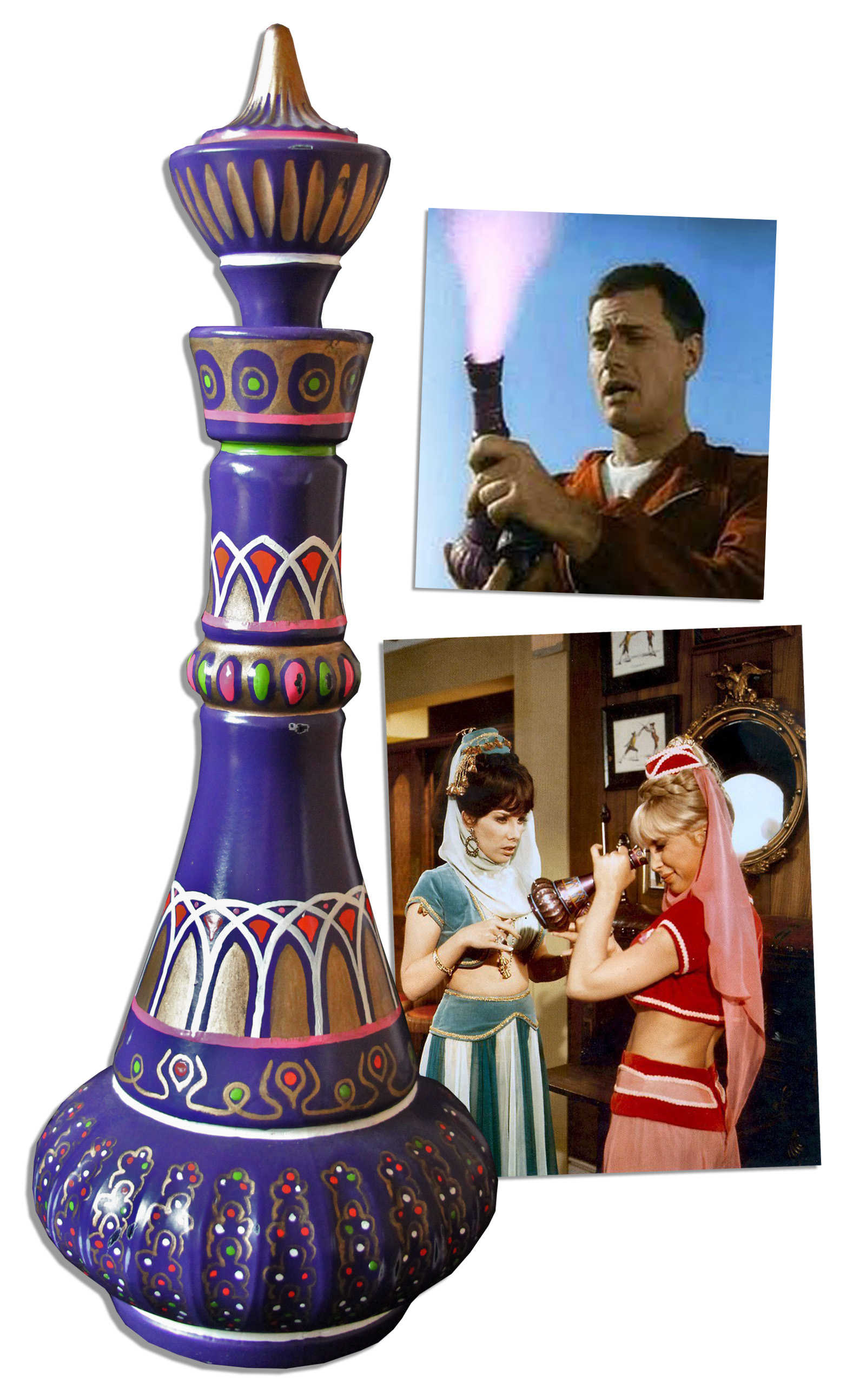 The I Dream of Jeannie bottle: TV magic with props, sets 
