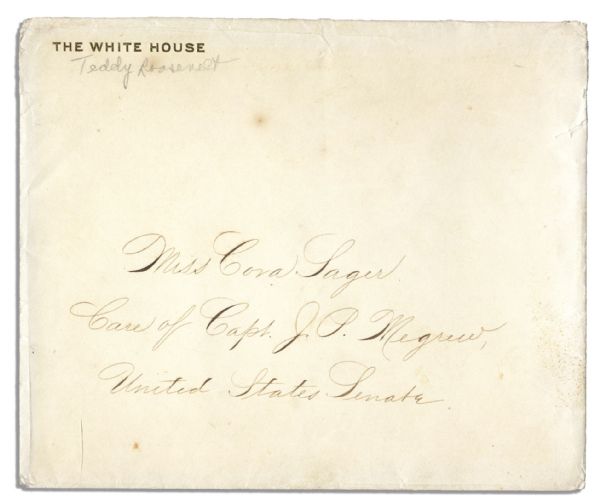 Teddy Roosevelt 1908 White House Invitation