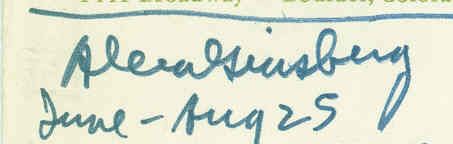 Rare Allen Ginsberg Autograph Letter Signed -- ''...I am out here all summer at Naropa...with a whole gang of poets...''