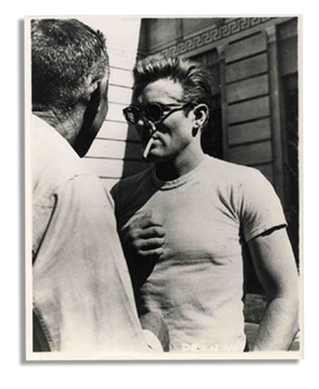James Dean Screen-Worn T-shirt in ''Rebel Without a Cause'' -- Film Prompted National Frenzy of T-shirt Sales