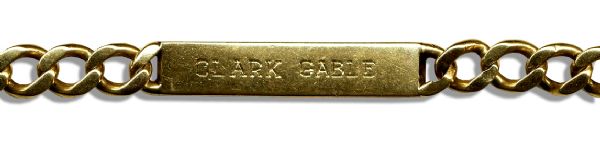 Clark Gable's Medical ID Bracelet