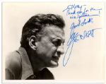George C. Scott Signed 10 x 8 Glossy Photo -- Kathy - Thank you for the nice picture! Good Luck, Ge. C. Scott -- Toning Else Fine
