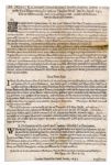 English Civil War Broadside -- ...Whereas the King, seduced by wicked councell, doth make war against his Parliament and people... -- 1642