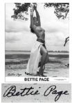 Queen of Pin-Ups Bettie Page 8 x 10.5 Risque Photo Signed 